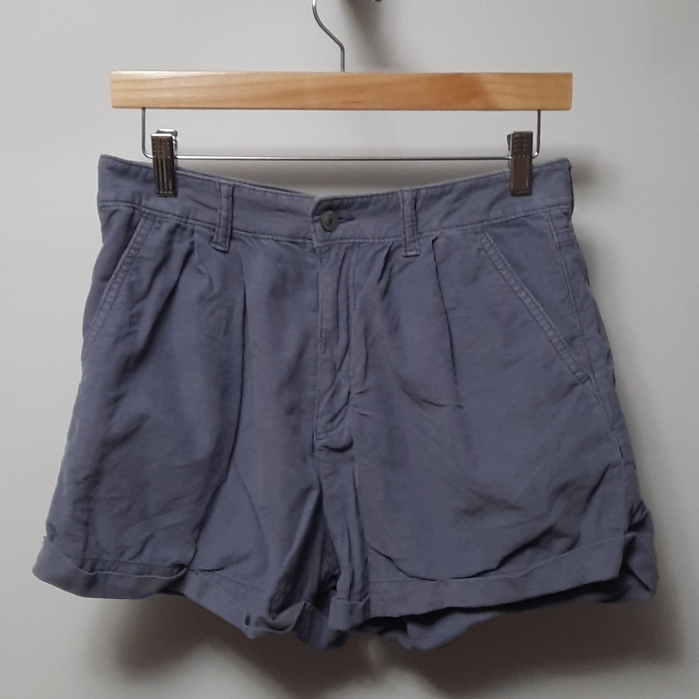 American Eagle Corduroy Mom Shorts Prep Purple